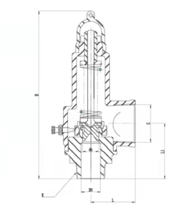 A21H safety valve drawings