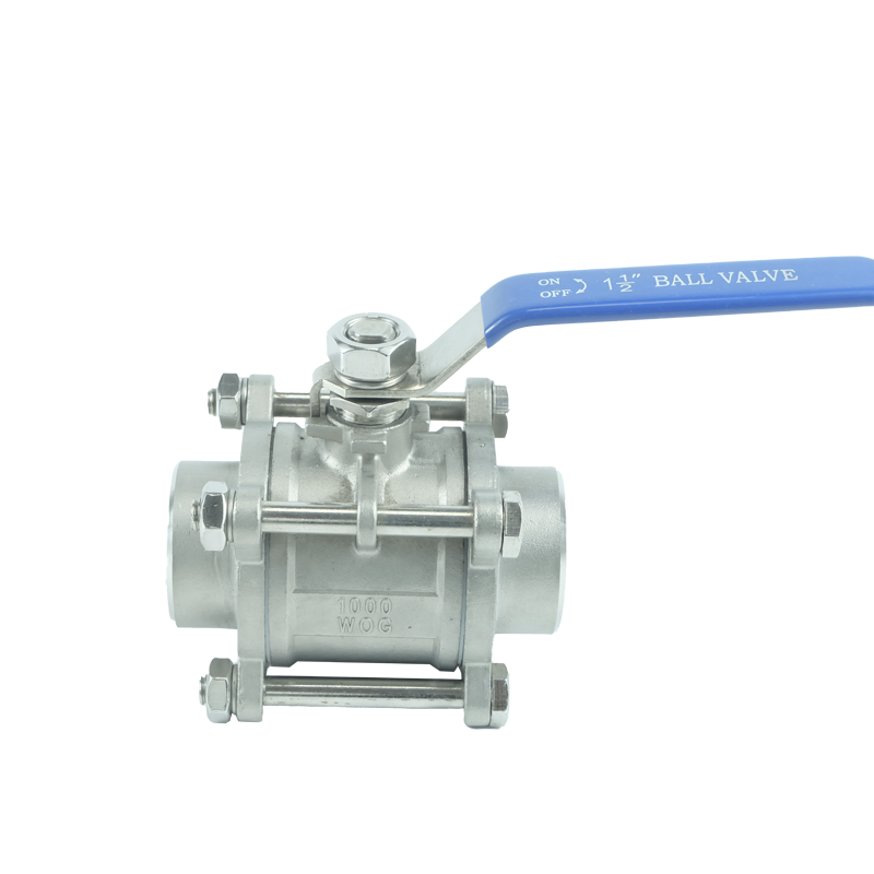 DKV Stainless Steel Welded 3PC Ball Valve