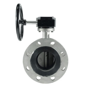 DKV D341 Handwheel Flanged Butterfly Valves