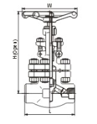 Z11W globe valve