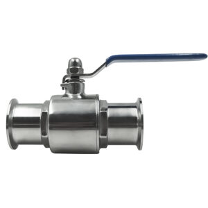 DKV Sanitary Stainless Steel Clamp 2pc Ball Valve