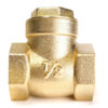 swing brass check valve