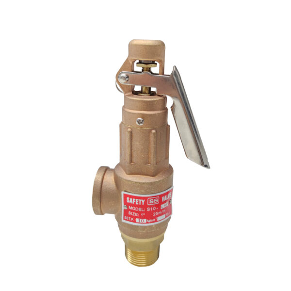 DKV S10L Brass Safety Valve With Handle - DKV - The most reliable valve ...
