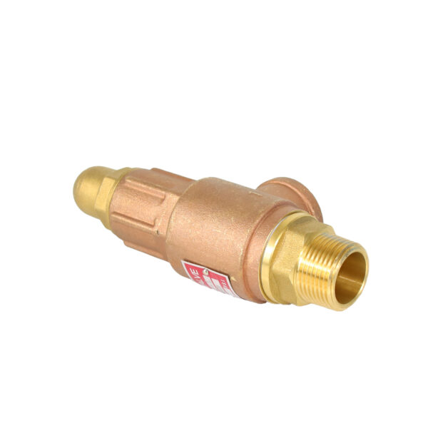 Brass safety valve