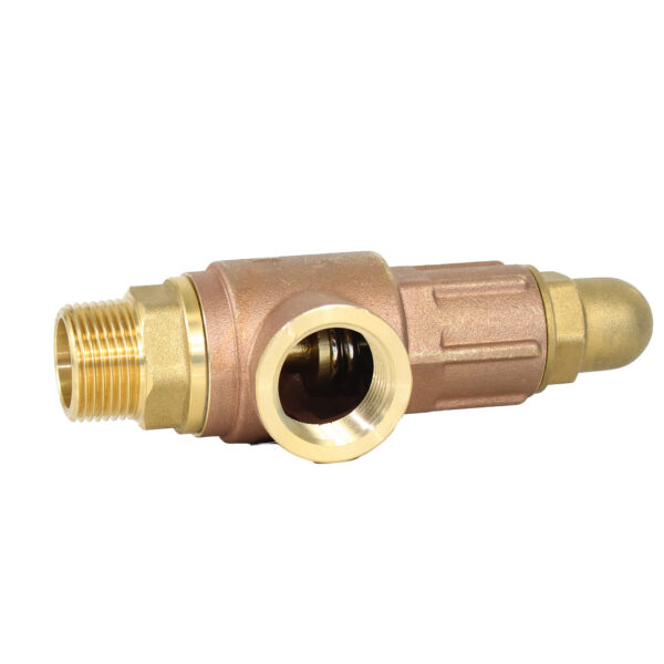 Brass safety valve